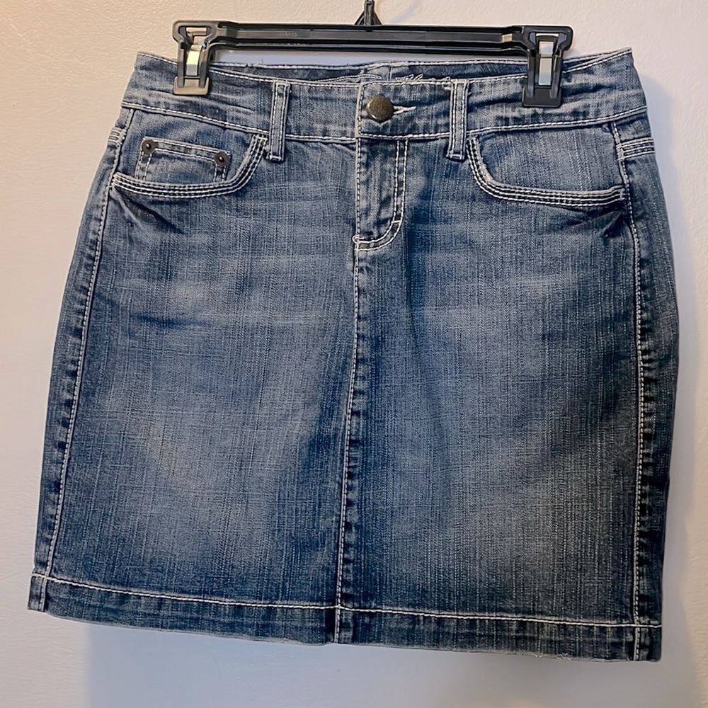 Tommy Hilfiger Denim Skirt Vintage Blue Jean Mini skirt Women’s 4
